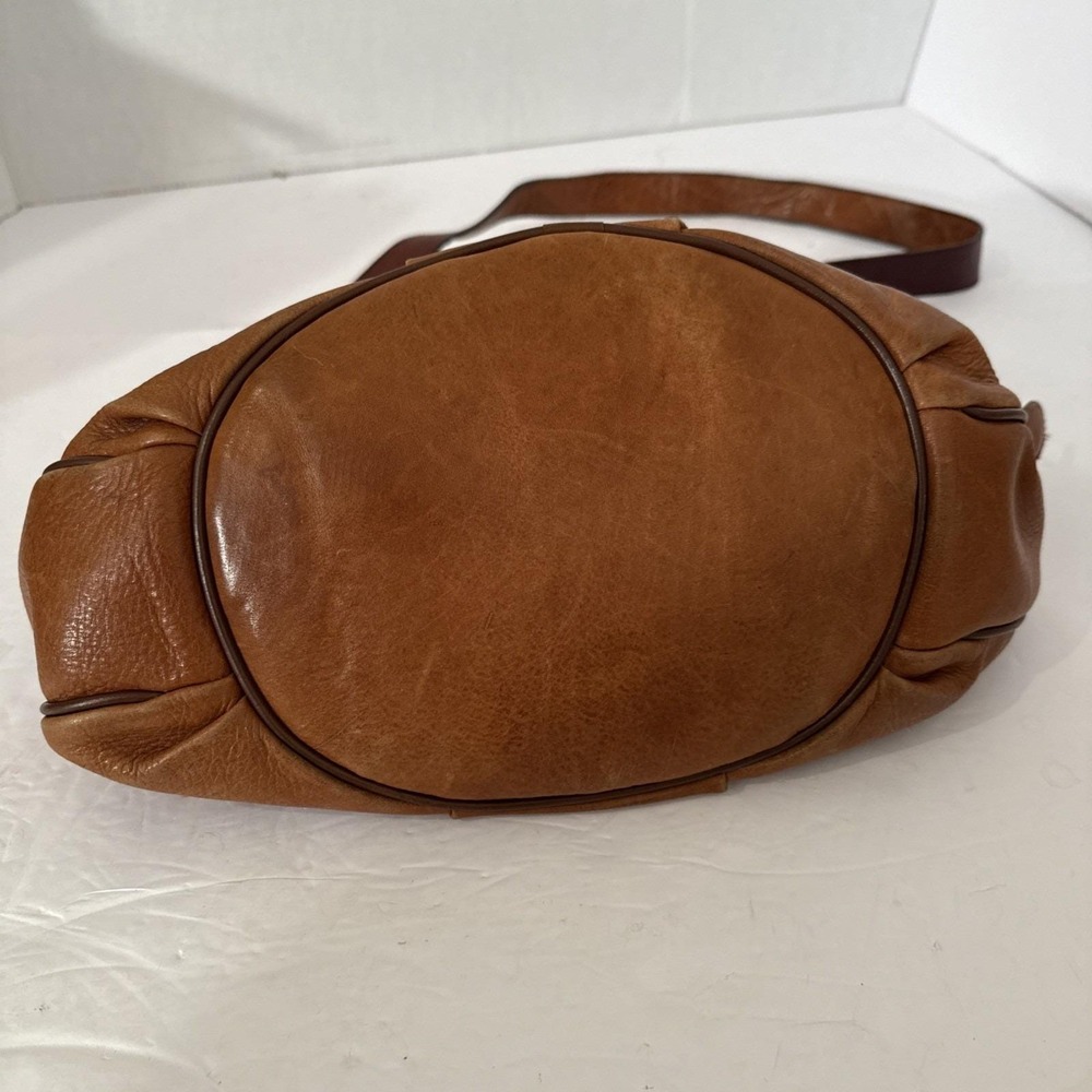 Manolo Blahnik Brown Leather Hobo Bag - Picture 15 of 16